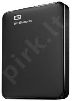 Išorinis diskas WD Elements Portable 2.'' 2TB USB3, Juodas