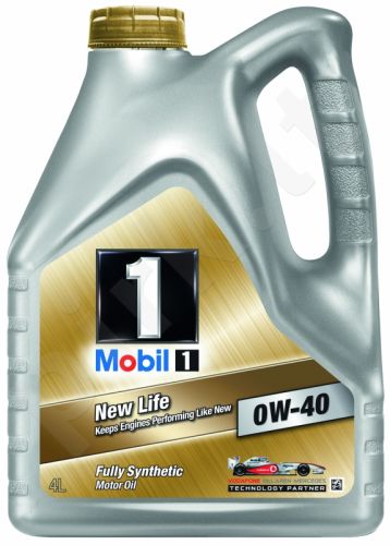 Mobil 1 New Life 0W-40 4 L