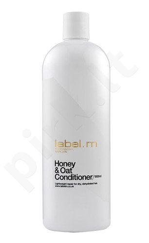 Label m Honey & Oat kondicionierius, kosmetika moterims, 1000ml