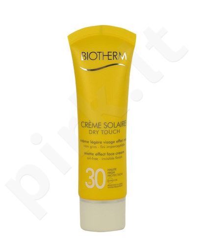 Biotherm Creme Solaire, Dry Touch Face Cream SPF30, veido apsauga nuo saulės moterims, 50ml, (Testeris)