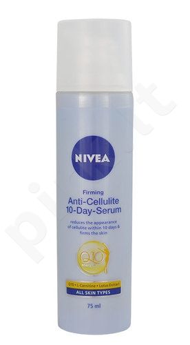 Nivea Q10 Energy+, Firming Anti Cellulite Serum, strijoms ir celiulitui moterims, 75ml