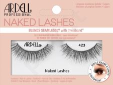 Ardell Naked Lashes, 423, dirbtinės blakstienos moterims, 1pc, (Black)