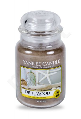 Yankee Candle Driftwood, aromatizuota žvakė moterims ir vyrams, 623g