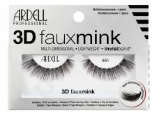 Ardell 3D Faux Mink, 861, dirbtinės blakstienos moterims, 1pc, (Black)