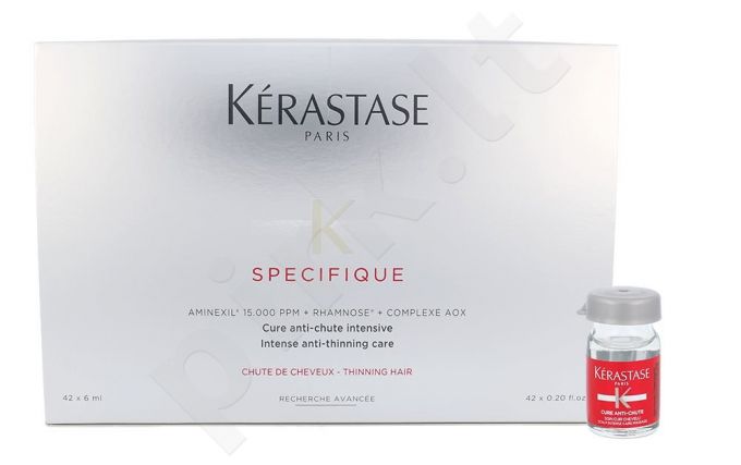 Kérastase Spécifique, Cure Anti-Chute Intensive Aminexil, plaukų serumas moterims, 252ml