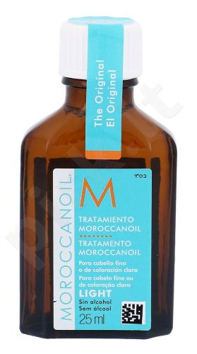 Moroccanoil Treatment Light Oil, plaukų aliejus ir serumas moterims, 25ml