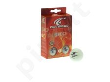 Stalo teniso kamuoliukai Cornilleau Pro balti, (6vnt.pak.)