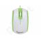 Gembird Optical mouse 1200 DPI, USB, green/white MUS-105-G
