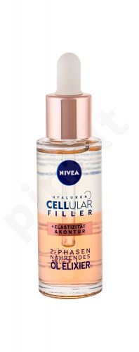 Nivea Hyaluron CELLular Filler, Bi-Phase Oil Elixir, veido serumas moterims, 30ml
