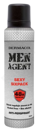 Dermacol Men Agent, Sexy Sixpack, antiperspirantas vyrams, 150ml