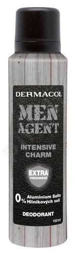 Dermacol Men Agent, Intensive Charm, dezodorantas vyrams, 150ml