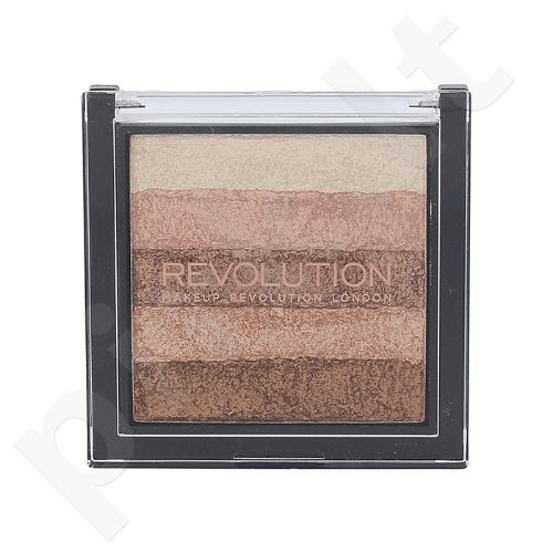 Makeup Revolution London Shimmer Brick, skaistinanti priemonė moterims, 7g, (Radiant)