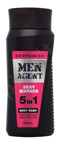 Dermacol Men Agent, Sexy Sixpack, dušo želė vyrams, 250ml