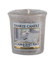 Yankee Candle A Calm & Quiet Place, aromatizuota žvakė moterims ir vyrams, 49g