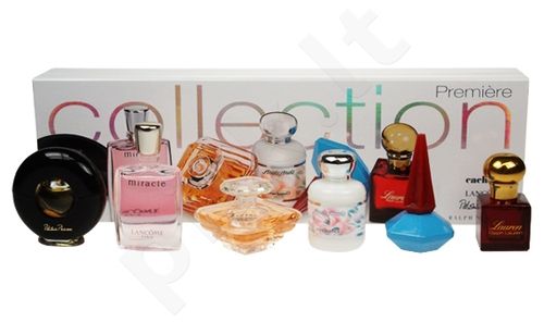 Dárková kolekce Mini Set rinkinys moterims, (Lancome (5ml EDP Miracle+7,5ml EDP Tresor) + Cacharel (6ml EDT Aforis Aforis+3ml EDP LouLou) + Paloma Picaso 4,8 ml EDP + Ralph Lauren Lauren EDT 3,5ml)