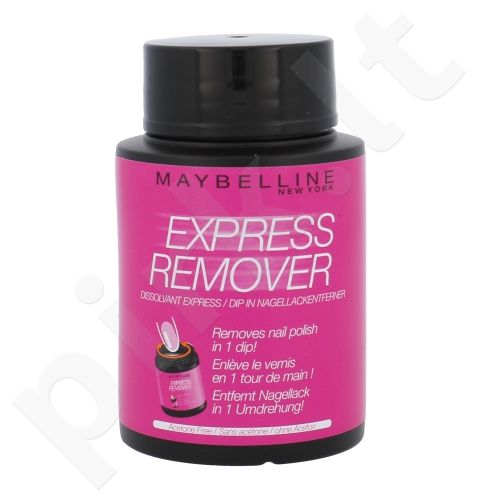 Maybelline Express Remover, Express Manicure, nagų lako valiklis moterims, 75ml