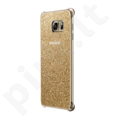 Samsung Galaxy S6 EDGE+ Glitter dėklas XG928CFE auksinis