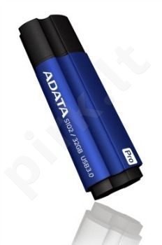 Atmintukas Adata S102 PRO 32GB USB3.0 Titanium Blue (Sparta 50/100MB/s)