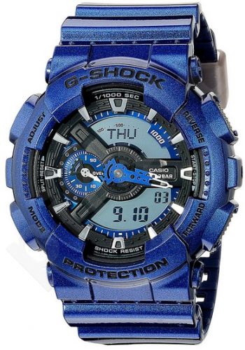 Laikrodis CASIO G-SHOCK GA-110NM-2ADR LIMITED MODEL Shock & Magnetic resistant Auto led World time 29 zon 4 daily s Snooze Hourly Time Signal Countdown Timer Full auto-calendar WR 200mt **ORI