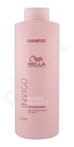 Wella Invigo, Blonde Recharge, šampūnas moterims, 1000ml, (Cool Blonde)