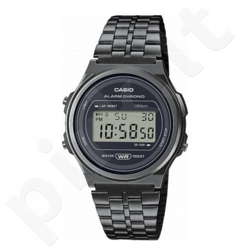 Vaikiškas, Moteriškas laikrodis Casio A171WEGG-1AEF