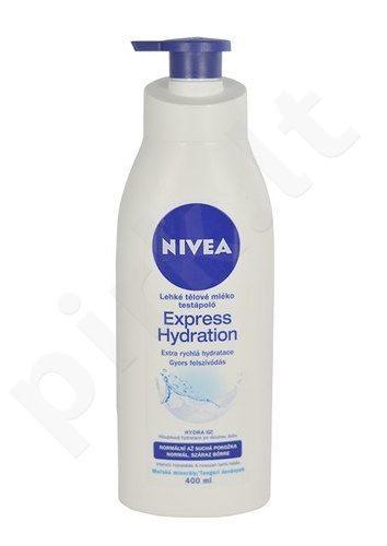 Nivea Express Hydration, kūno losjonas moterims, 400ml