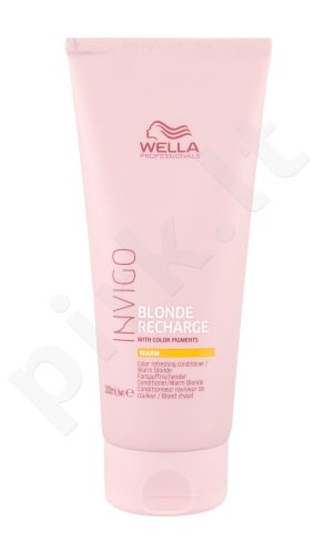 Wella Invigo, Blonde Recharge, kondicionierius moterims, 200ml, (Warm)