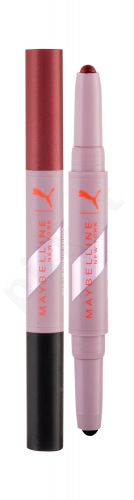 Maybelline Puma X Maybelline, Matte + Metallic Eye Duo Stick, akių šešėliai moterims, 1,65g, (04 Goals + Courage)