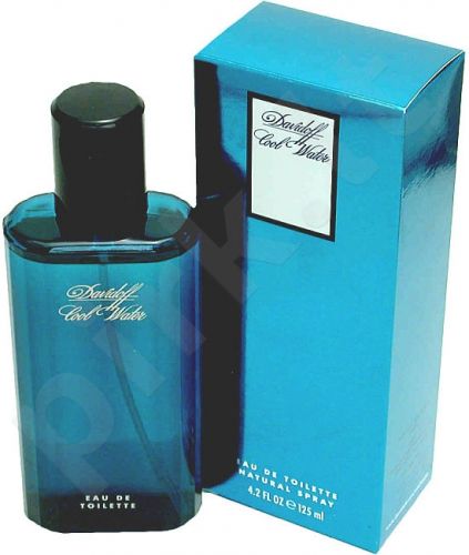 Davidoff Cool Water, tualetinis vanduo vyrams, 125ml