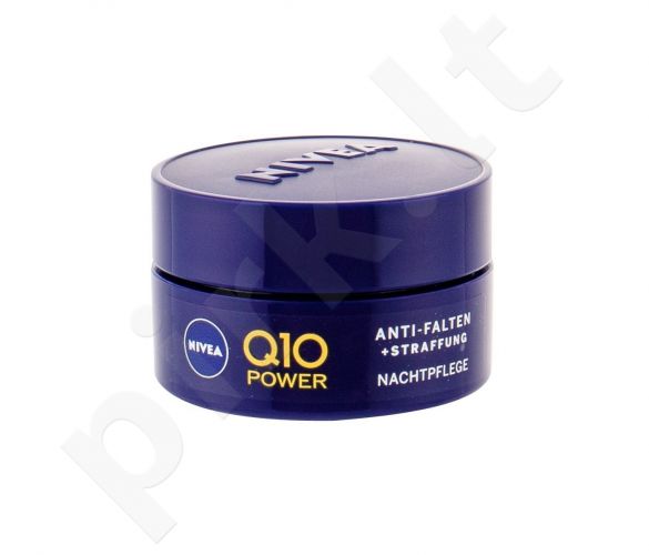 Nivea Q10 Power, Anti-Wrinkle + Firming, naktinis kremas moterims, 20ml