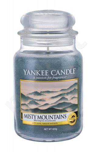 Yankee Candle Misty Mountains, aromatizuota žvakė moterims ir vyrams, 623g