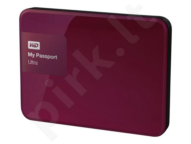 External HDD WD My Passport 2.5'' 1TB USB 3.0 Red
