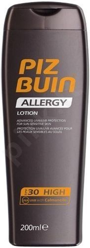 PIZ BUIN Allergy, Sun Sensitive Skin Lotion, Sun kūno losjonas moterims, 200ml