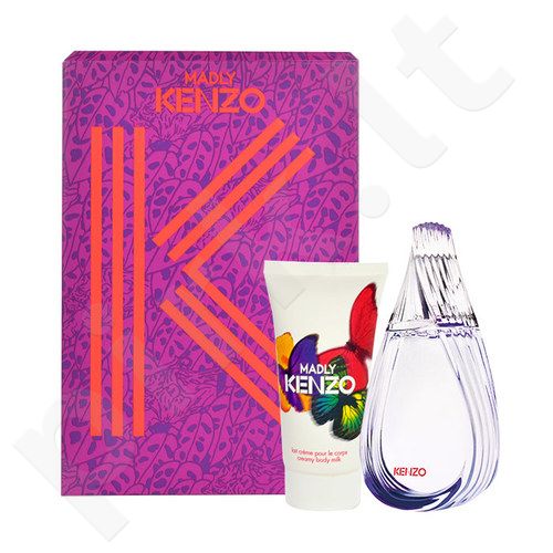 KENZO Madly Kenzo, rinkinys tualetinis vanduo moterims, (EDT 30ml + 50ml kūno losjonas)