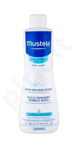 Mustela Bébé, Multi-Sensory Bubble Bath, dušo želė vaikams, 750ml