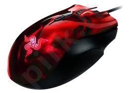 Mouse RAZER Naga Hex Wraith Red, 5600DPI laser 3,5G, USB