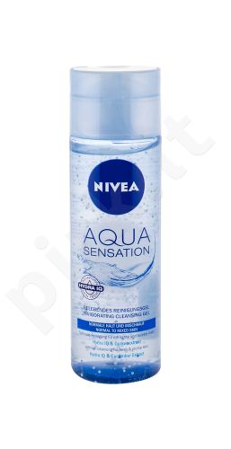 Nivea Aqua Sensation, prausiamoji želė moterims, 200ml