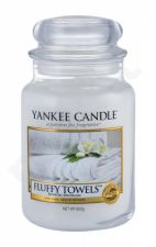 Yankee Candle Fluffy Towels, aromatizuota žvakė moterims ir vyrams, 623g