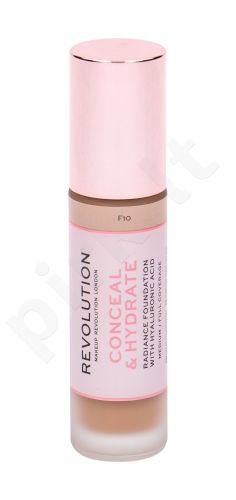 Makeup Revolution London Conceal & Hydrate, makiažo pagrindas moterims, 23ml, (F10)