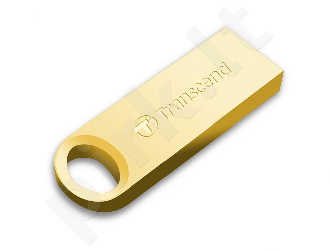 Atmintukas Transcend  Jetflash 520 8GB, Metalinis, Auksinės spl.