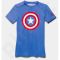 Marškinėliai kompresiniai Under Armour Compression Alter Ego Captain America Junior 1244392-402