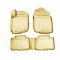 Guminiai kilimėliai 3D TOYOTA RAV4 2013-2015, 2015->, 4 pcs. /L62014B /beige