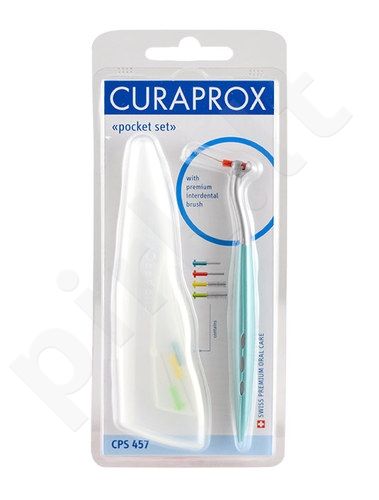 Curaprox CPS 457 Interdental Brush Pocket Set, kosmetika moterims ir vyrams, 1pc