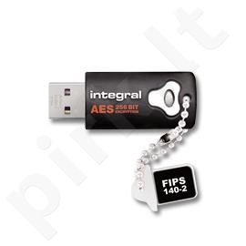 Atmintukas Integral USB 2GB Flash Drive Crypto Total Lock  140-2 certified