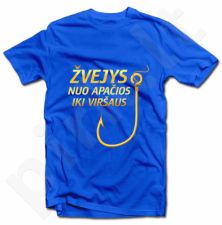 Marškinėliai "Žvejys nuo apačios iki viršaus"