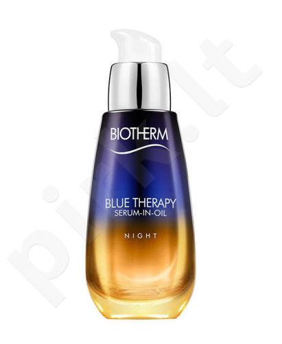 Biotherm Blue Therapy, Serum In Oil Night, veido serumas moterims, 30ml, (Testeris)