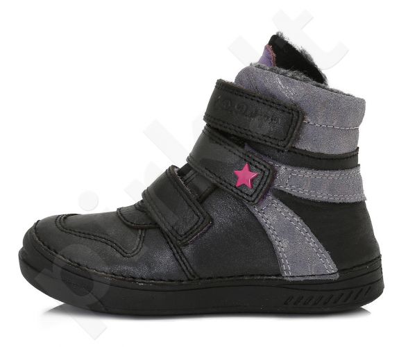 D.D. step juodi batai su pašiltinimu 31-36 d. 040432l