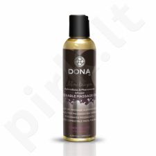 DONA Kissable massage oil (šokolado skonio)