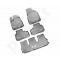 Guminiai kilimėliai 3D TOYOTA Highlander 2013->, 5 pcs. /L62045G /gray