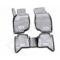 Guminiai kilimėliai 3D TOYOTA Hilux 2008-2015, 4 pcs. /L62047G /gray